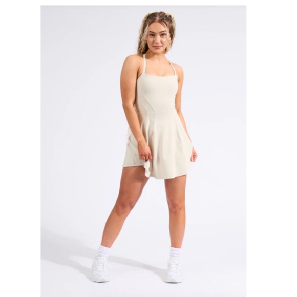 BUFFBUNNY Bend & Snap Dress Bone Size XL - Picture 2 of 12